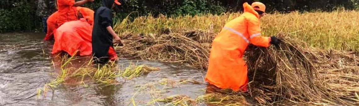 Helping the farmers in times of need. 